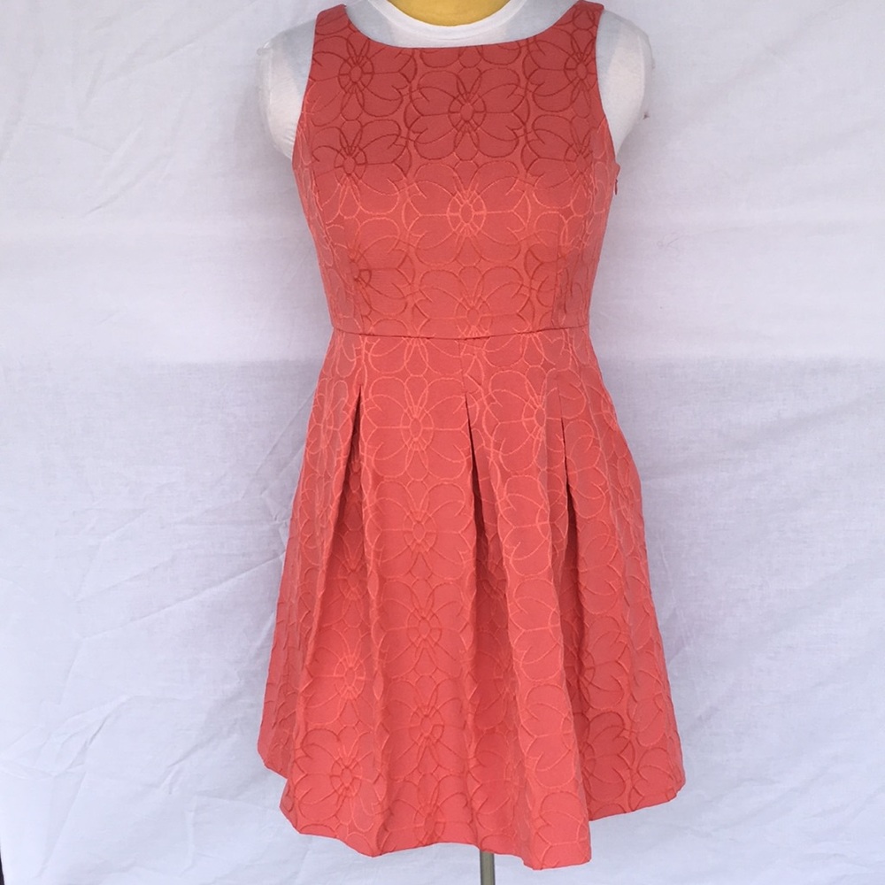 Jones Wear coral dress. Size 12.